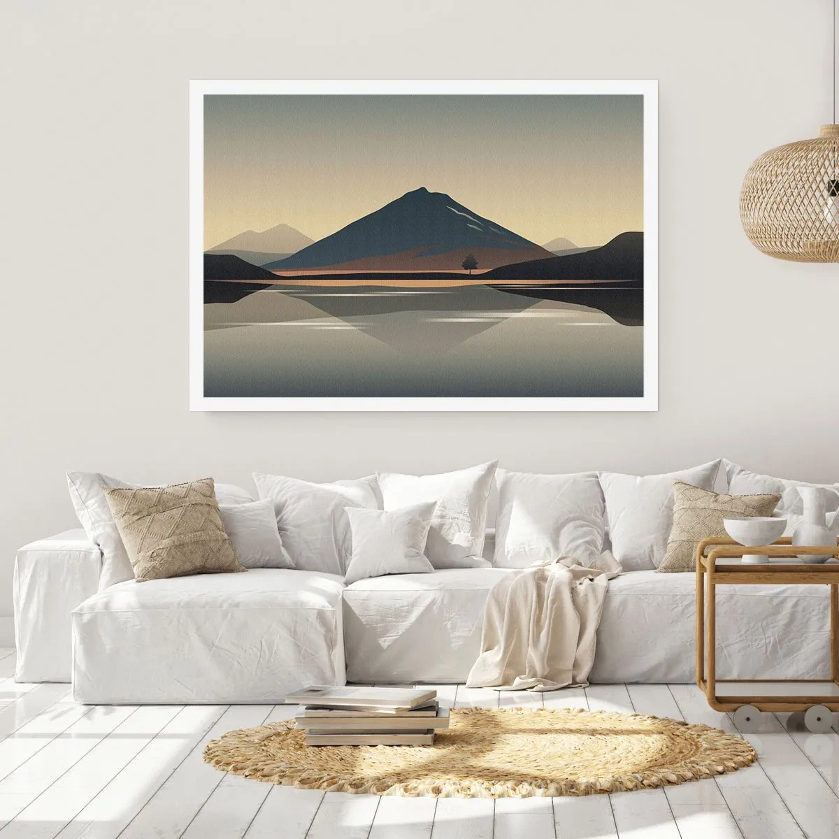 Poster - În oglindă - 100x70 cm