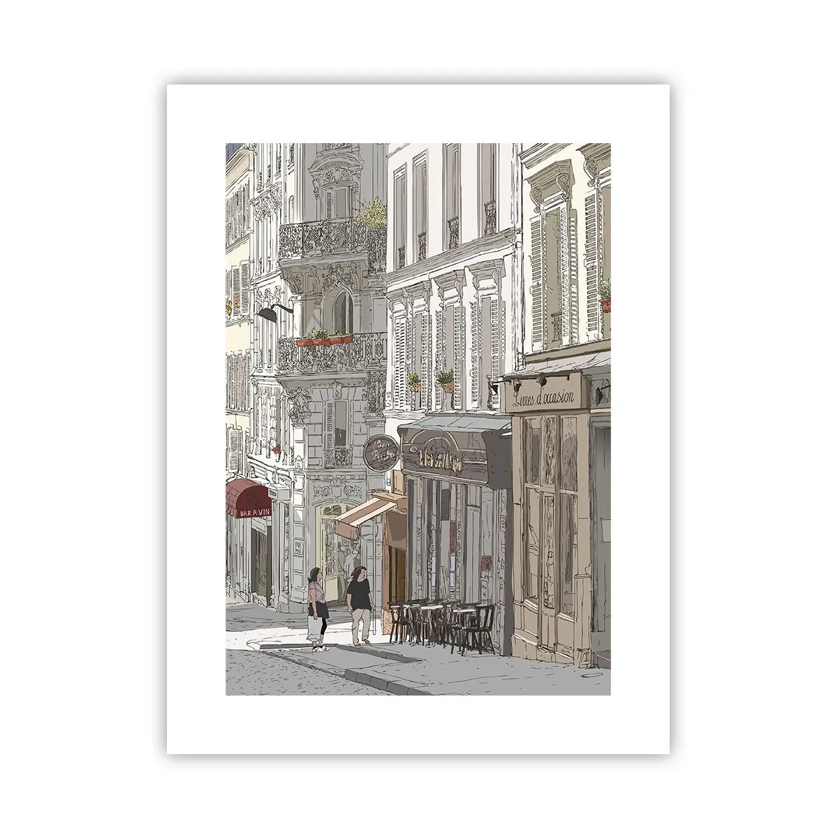 Poster - Bucurii urbane - 30x40 cm