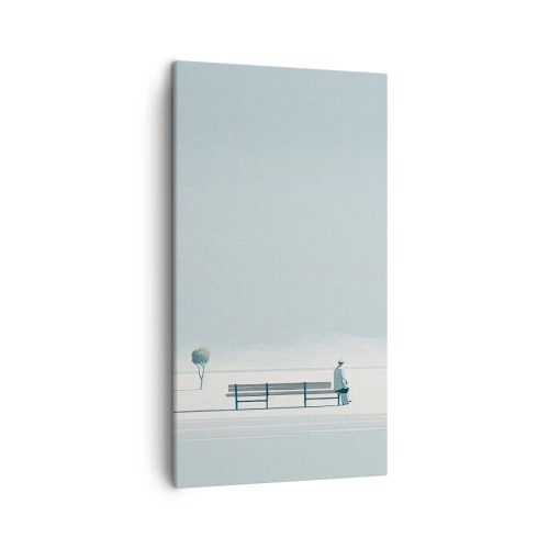 Tablou pe pânză - Da, aștept. - 45x80 cm