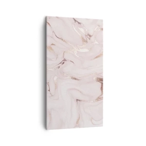 Tablou pe pânză - În nebunia roz - 45x80 cm