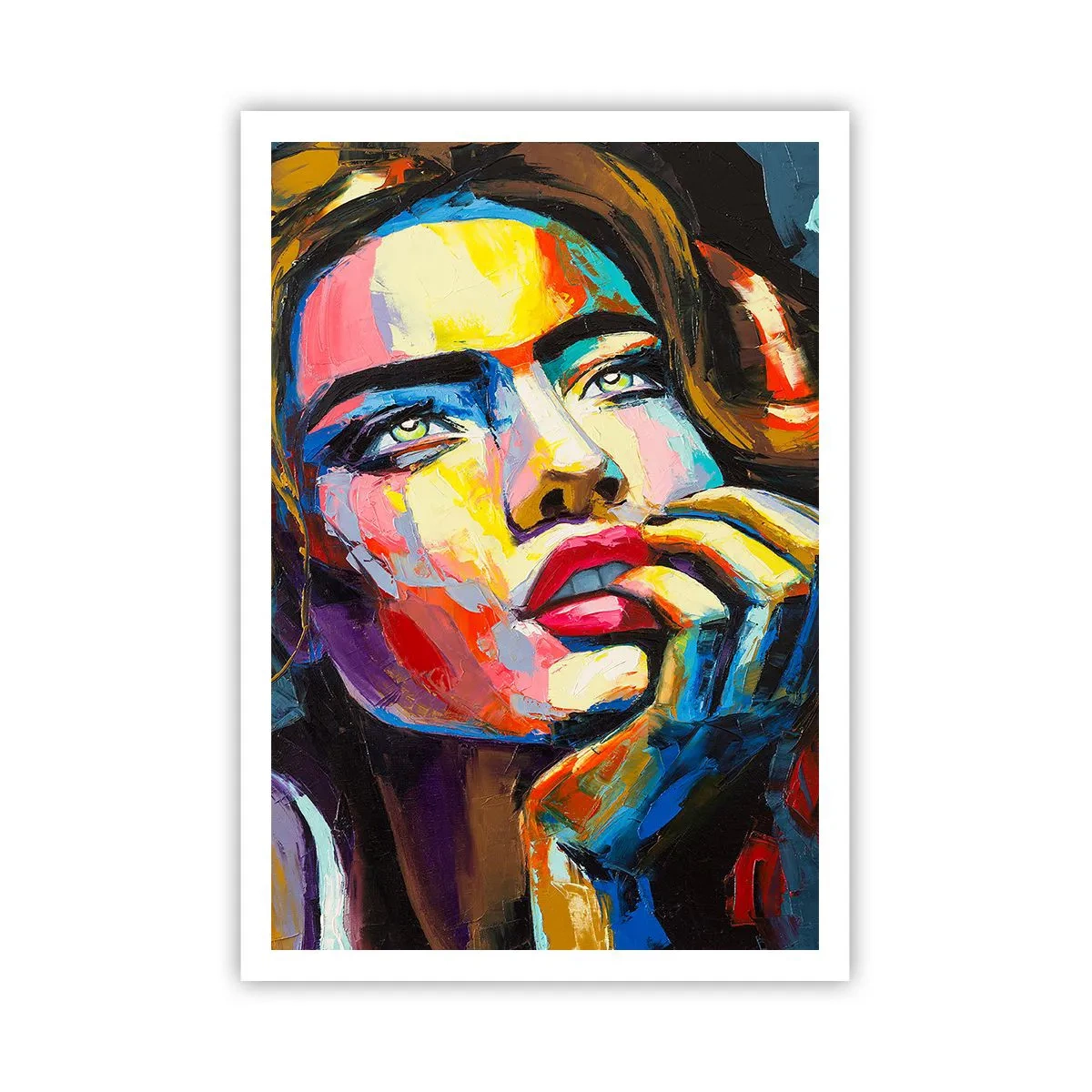 Poster - Visele ca niște păsări se înalță pe cer - 70x100 cm