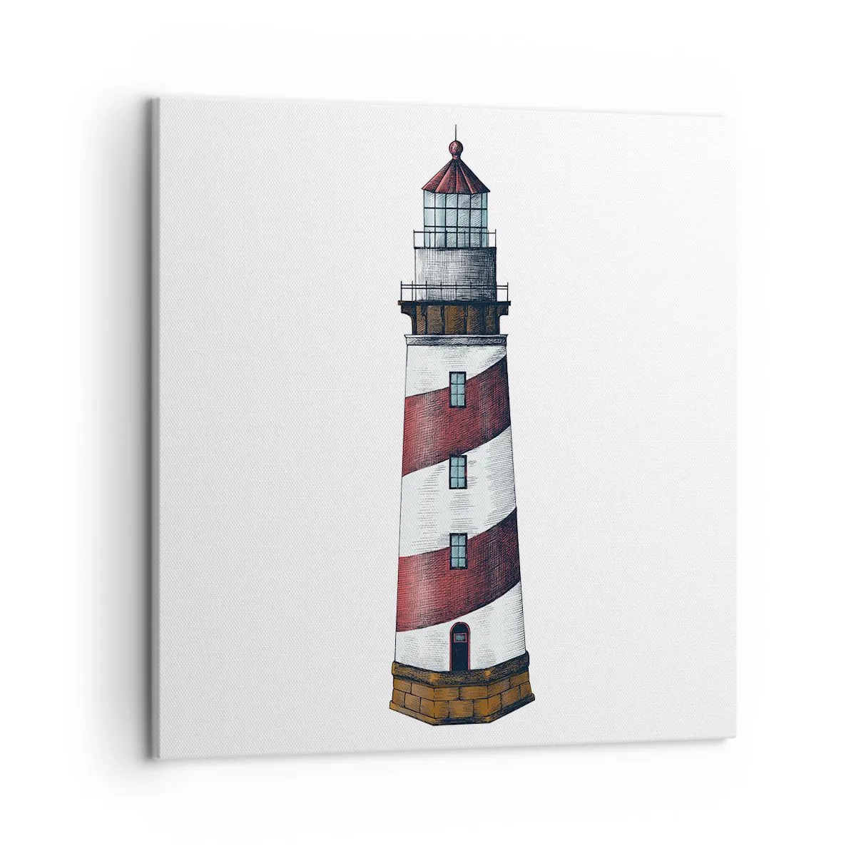 Tablou pe pânză - Întotdeauna de veghe - 50x50 cm