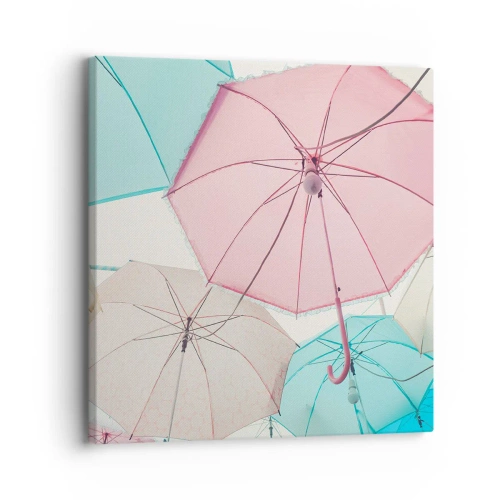 Tablou pe pânză - Uneori soare, alteori ploaie - 30x30 cm