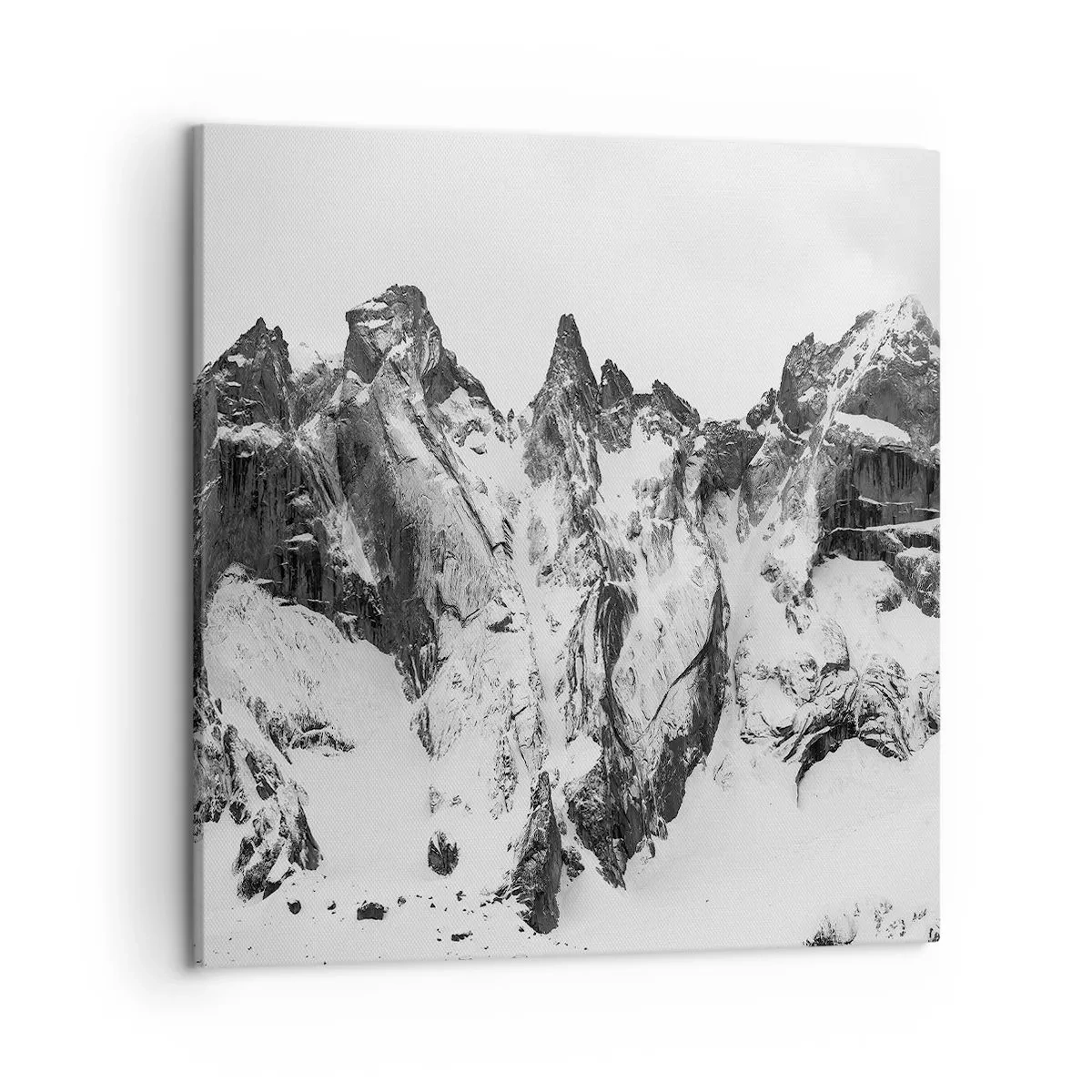 Tablou pe pânză - Amenințarea crestei de granit - 50x50 cm