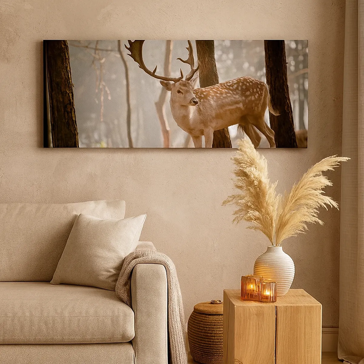 Tablou pe pânză - Lumina tinereții - 30x30 cm