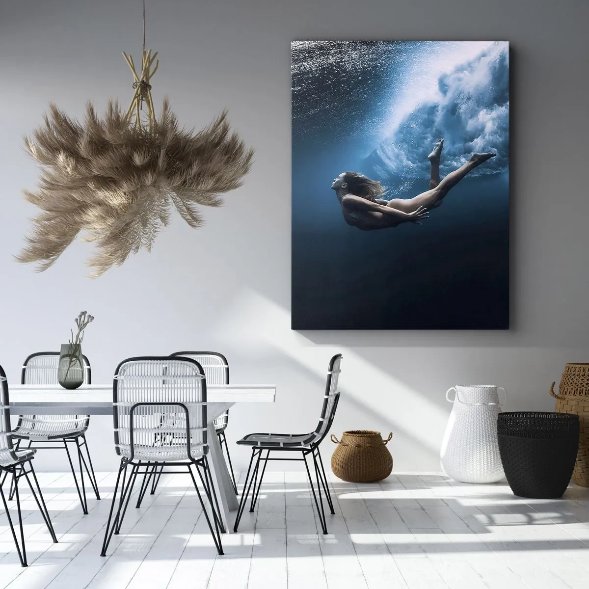 Tablou pe pânză - Sirena modernă - 50x70 cm