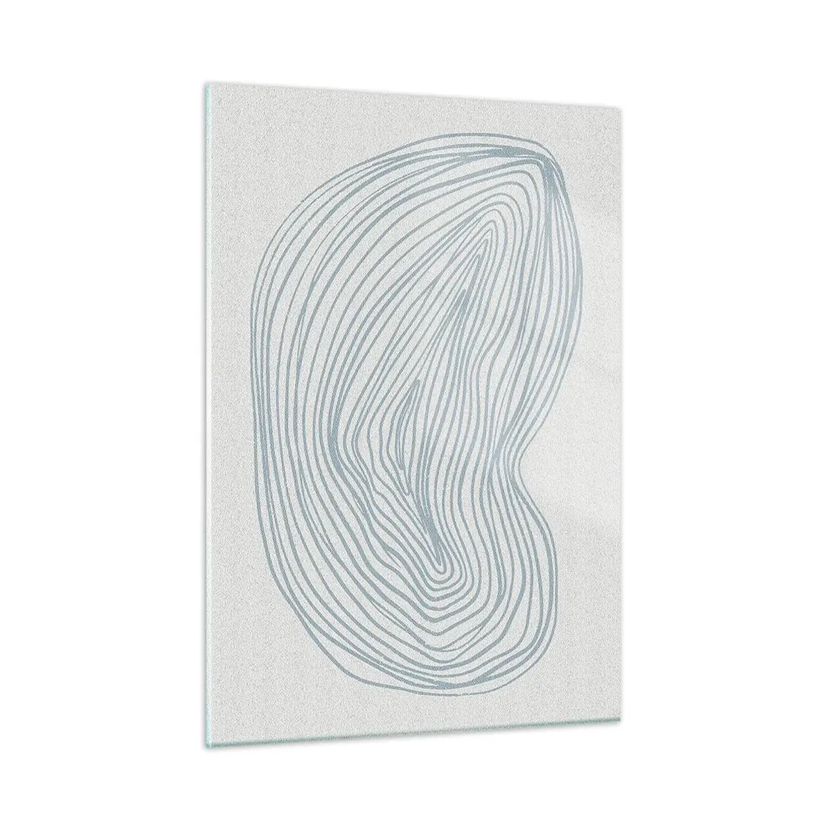 Tablou pe sticlă - Zâmbet de picături - 50x70 cm
