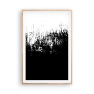 Poster în ramă de stejar deschis - Iar câștigătorul este... - 61x91 cm