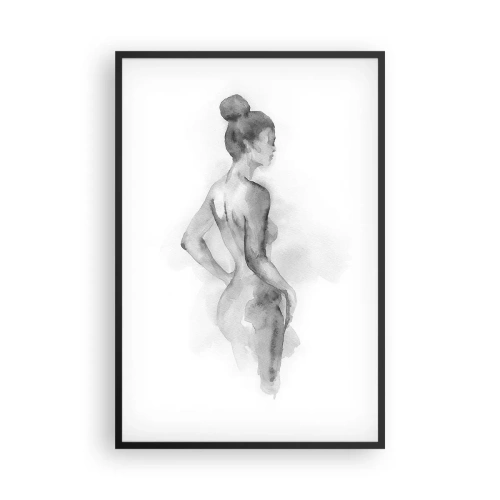 Poster în ramă neagră - Frumoasă ca o pictură - 61x91 cm