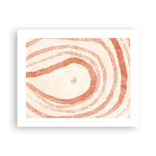 Poster - Cercuri de corali - compoziție - 50x40 cm