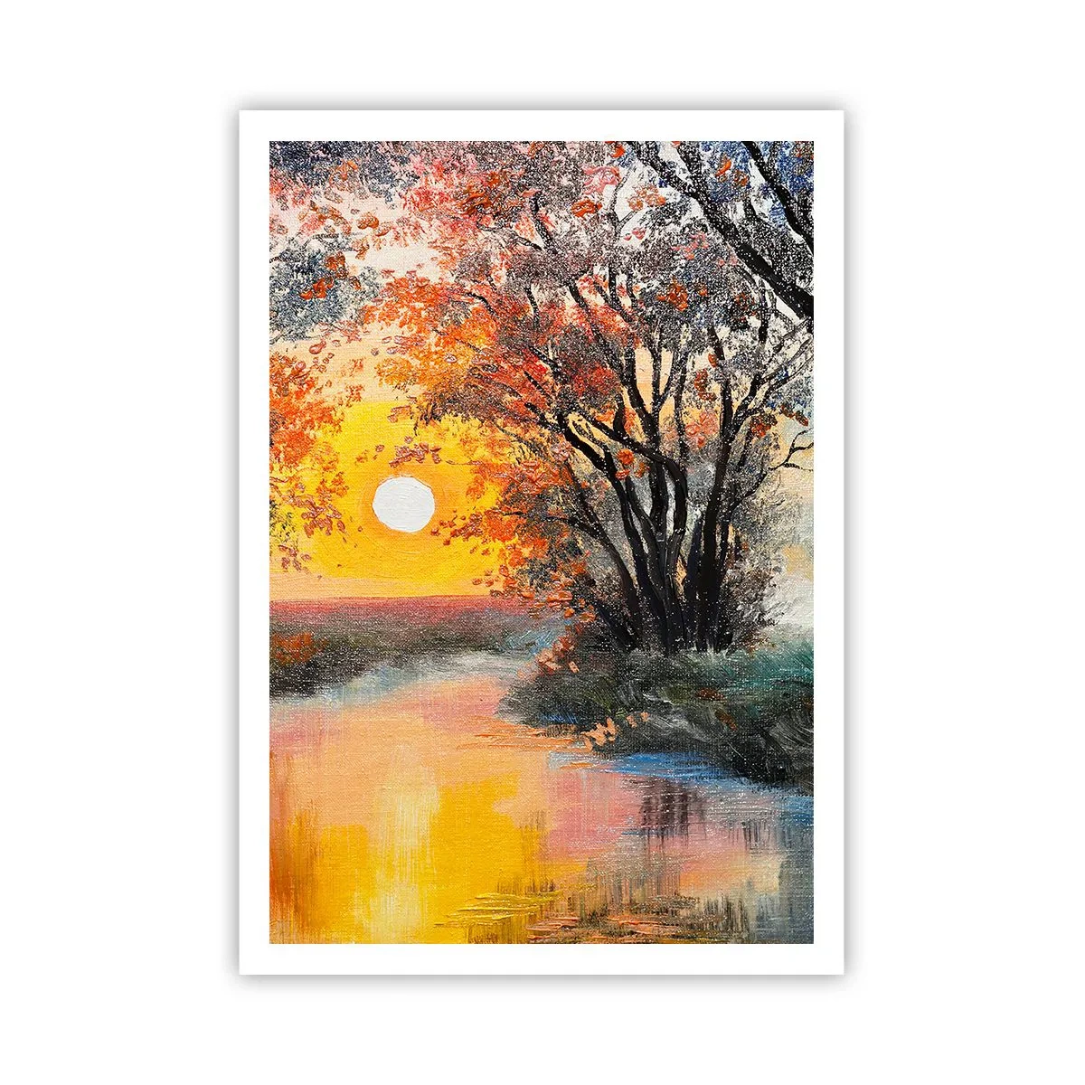 Poster - Atmosferă de toamnă - 70x100 cm