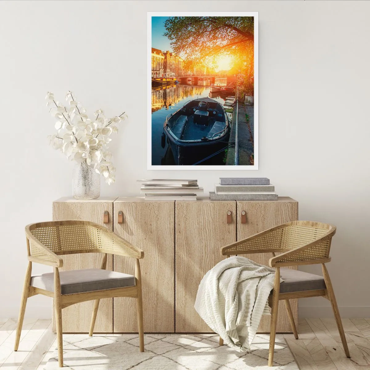 Poster - Dimineața în Amsterdam - 61x91 cm