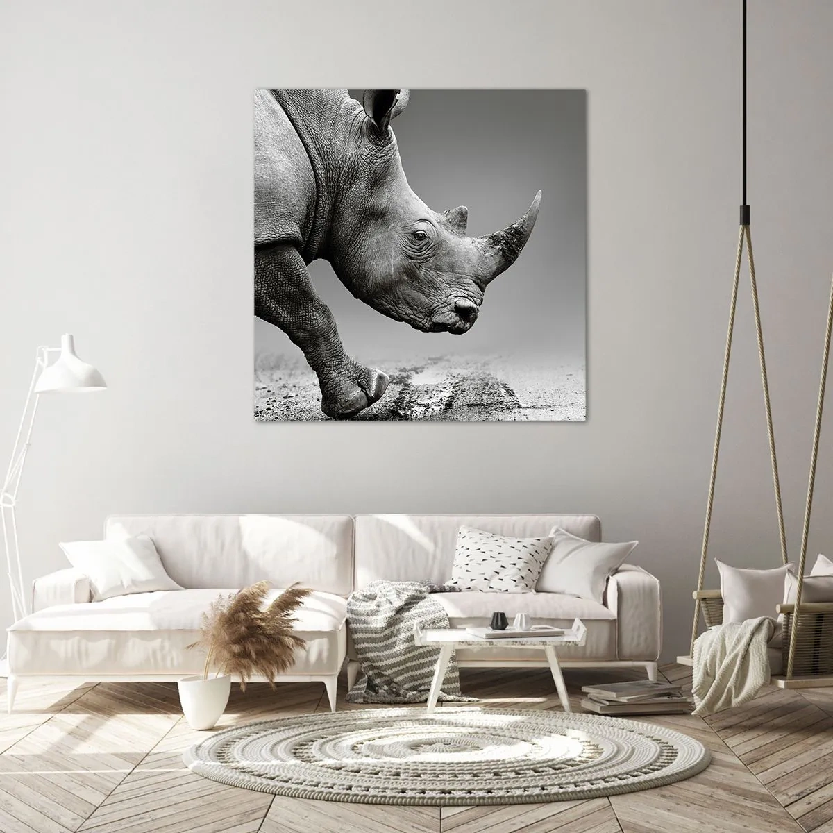 Tablou pe pânză - O forță de neoprit - 40x40 cm