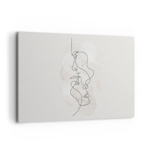 Tablou pe pânză - Încurcați într-o îmbrățișare - 120x80 cm