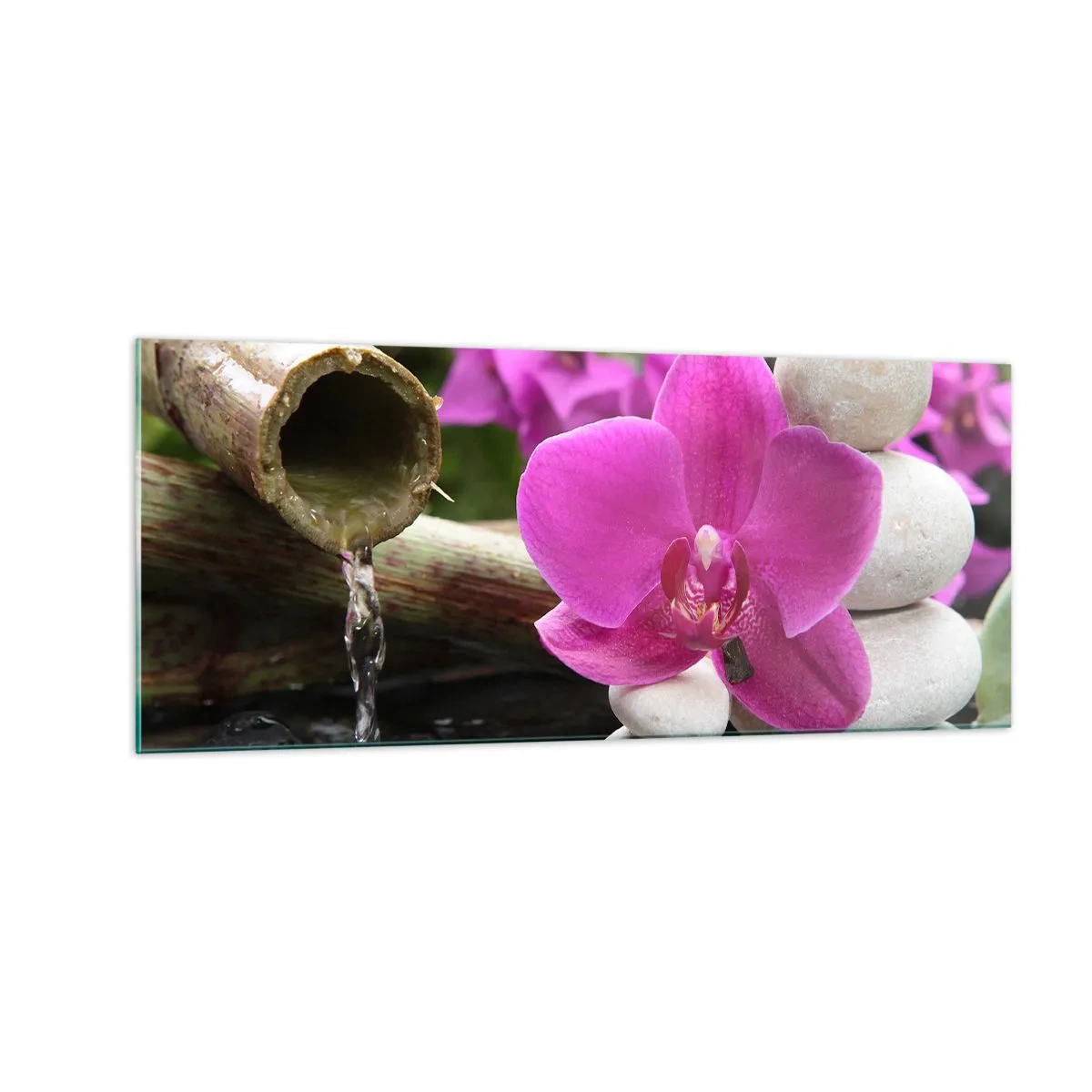 Tablou pe sticlă - Te odihnești deja - 100x40 cm