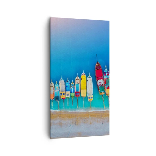 Tablou pe pânză - Din perspectiva unei păsări - 55x100 cm