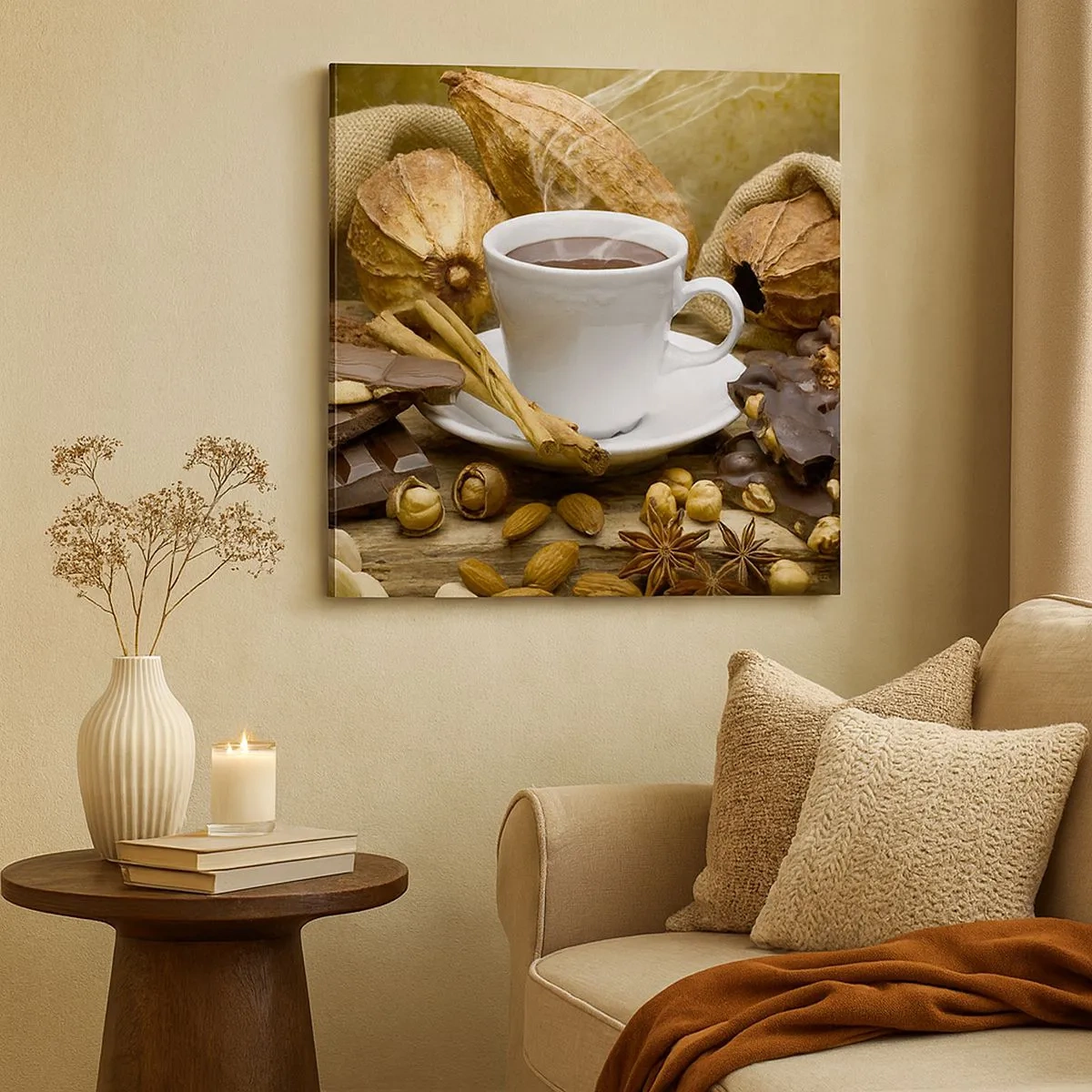 Tablou pe pânză - Pentru amatorii de senzații tari - 30x30 cm