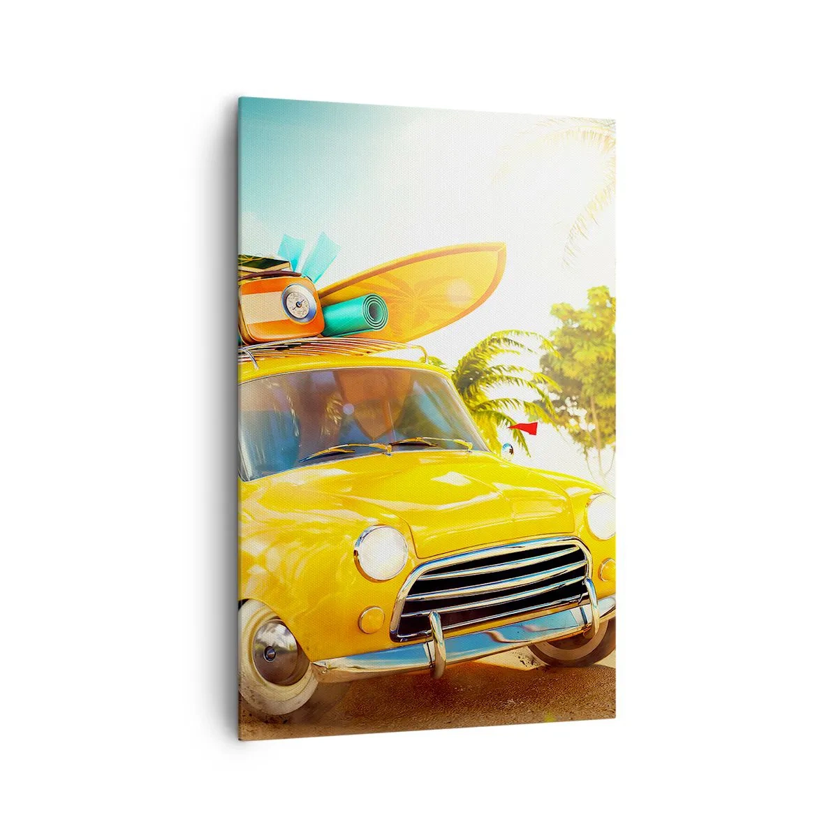 Tablou pe pânză - O călătorie pentru mai mult decât un zâmbet - 80x120 cm