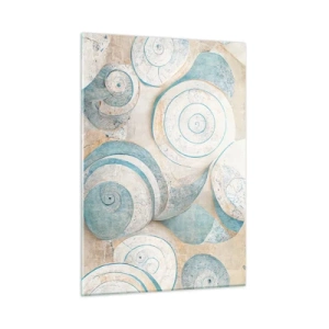 Tablou pe sticlă - Ce ascunde cochilia? - 50x70 cm