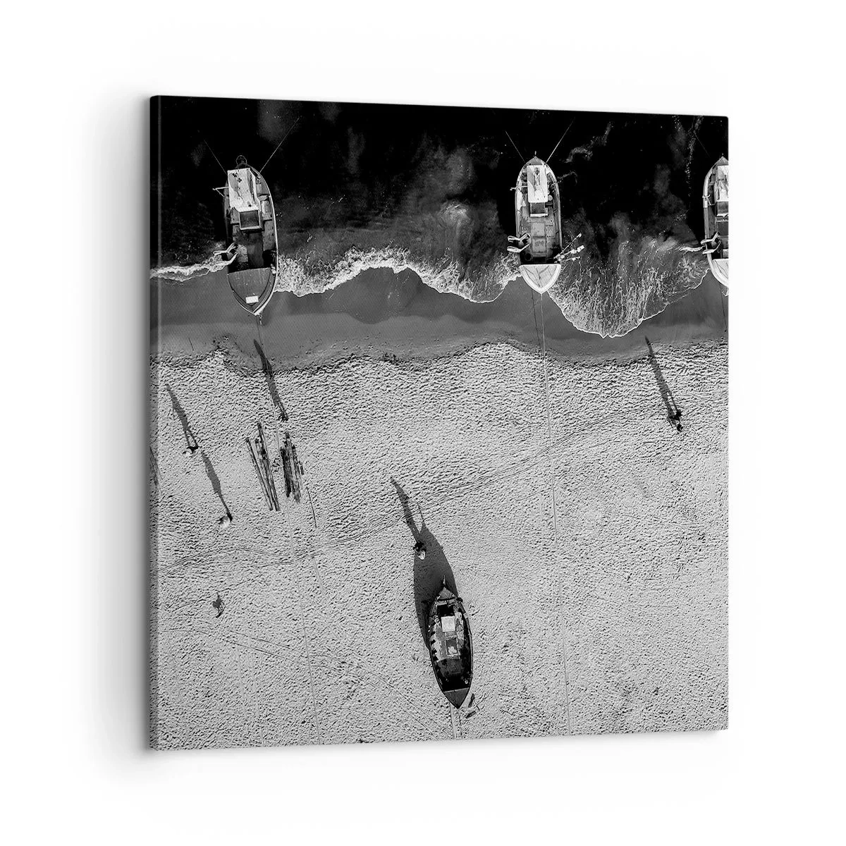 Tablou pe pânză - Tot pe țărm... - 60x60 cm