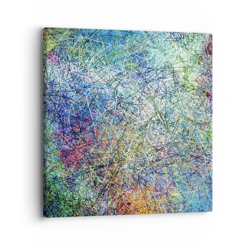 Tablou pe pânză - Nu este atât de simplu - 30x30 cm