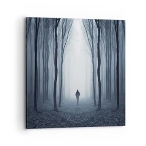 Tablou pe pânză - Și totul este simplu și clar - 70x70 cm