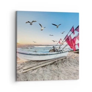 Tablou pe pânză - O odihnă binemeritată - 70x70 cm