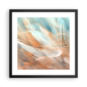 Poster în ramă neagră - În țara blândeții - 40x40 cm