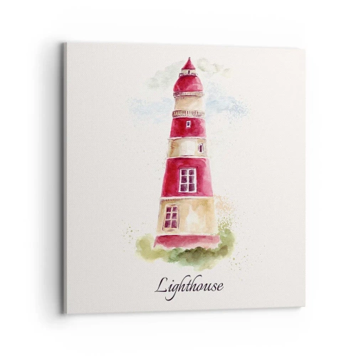 Tablou pe pânză - Întotdeauna vreme bună - 70x70 cm