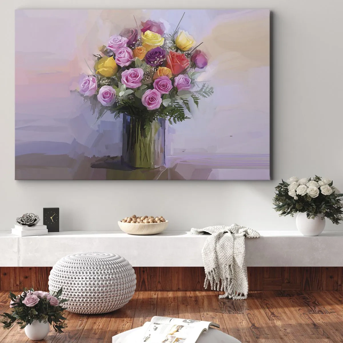 Tablou pe pânză - Frumusețe reținută - 120x80 cm