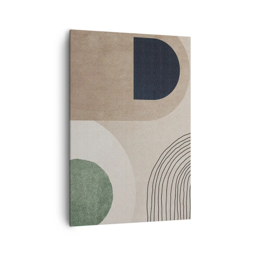 Tablou pe pânză - Blândețea ovalului - 70x100 cm