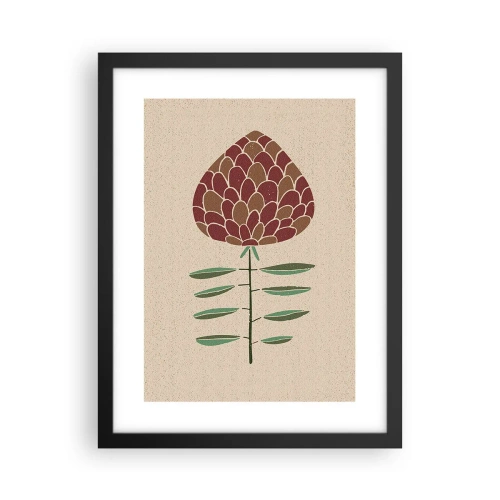 Poster în ramă neagră - Deliciu pentru veveriță - 30x40 cm