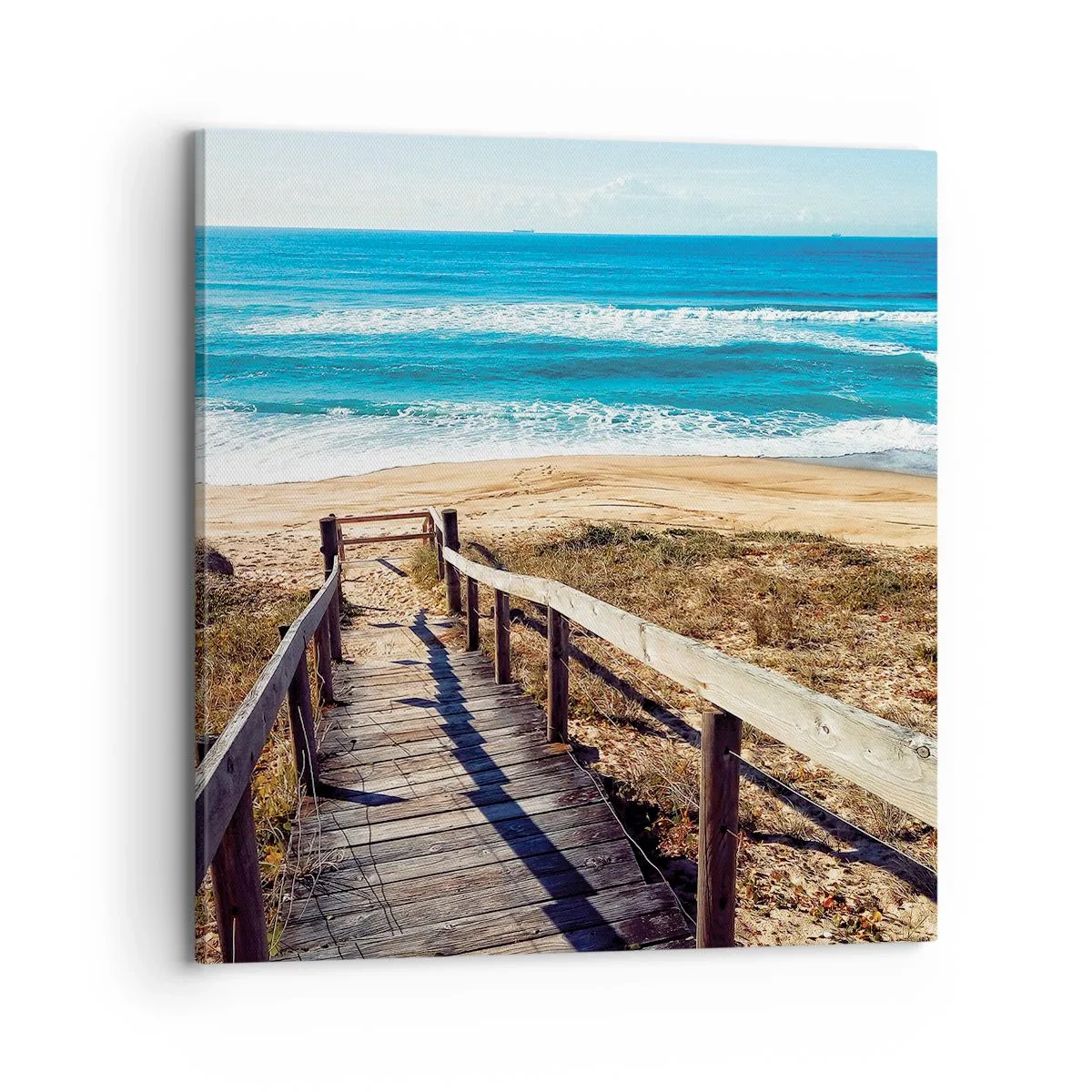 Tablou pe pânză - Aleargă! - 70x70 cm