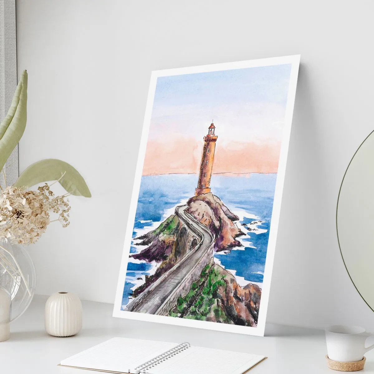 Poster - Cu fața la mare - 30x40 cm