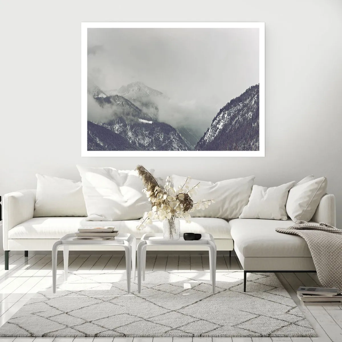 Poster - Valea cețoasă - 40x30 cm