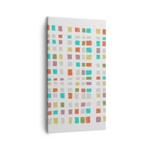 Tablou pe pânză - Joc necunoscut - 45x80 cm