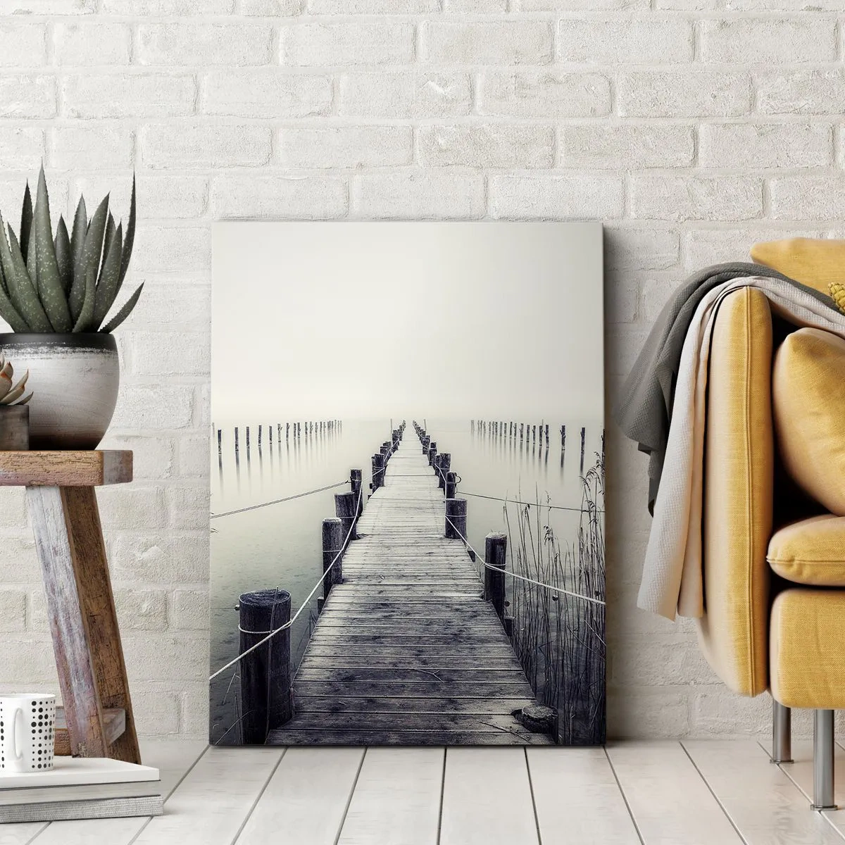 Tablou pe pânză - Scufundă-te în pace - 45x80 cm