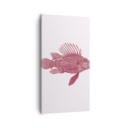 Tablou pe pânză - Un locuitor al apelor exotice - 55x100 cm