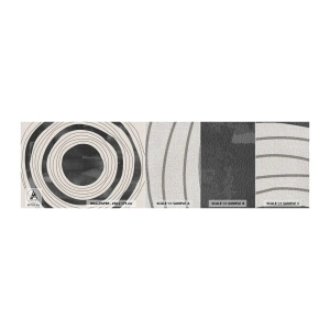 Mostră tapet Premium Canvas - Direct la subiect - Rotile, Minimalism, În vârstă - 100x30 cm