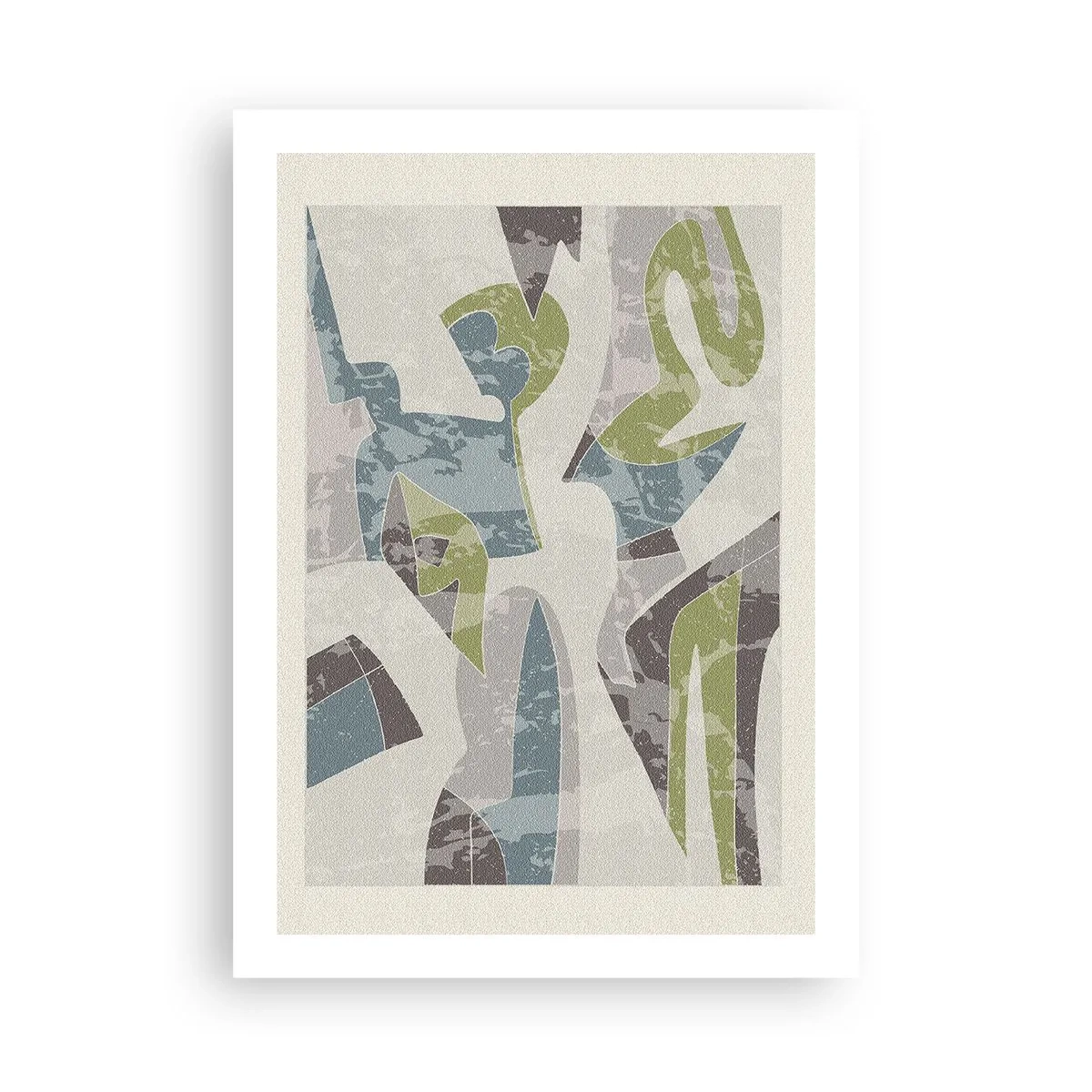 Poster - Compoziție din spatele geamului - 50x70 cm