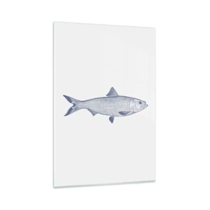 Tablou pe sticlă - Salutări din mările nordice - 80x120 cm