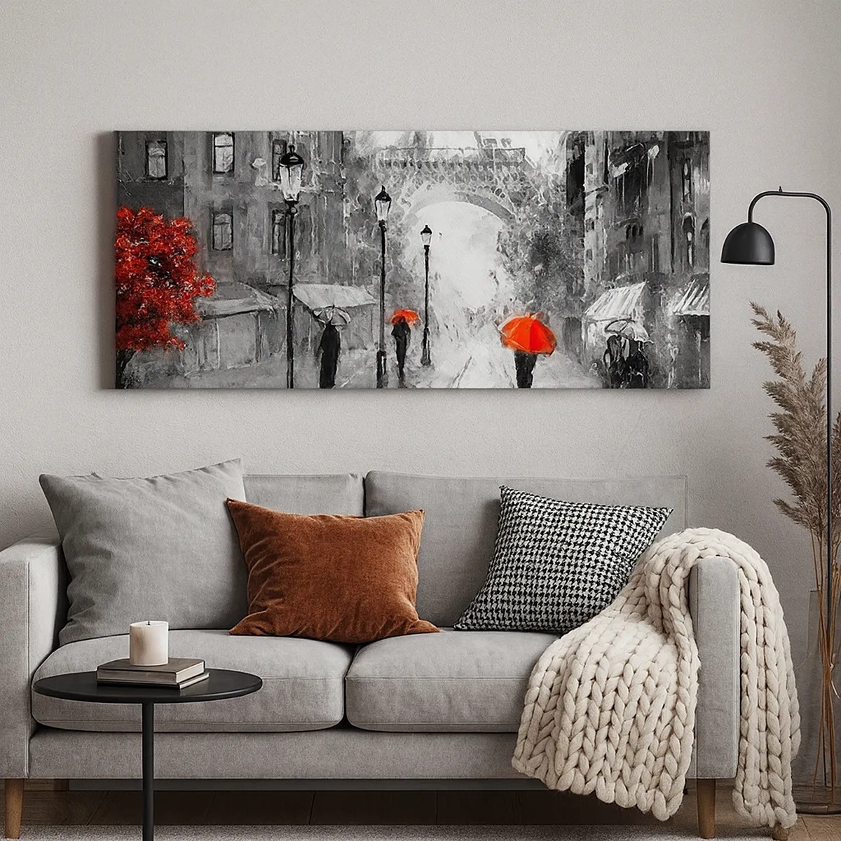 Tablou pe pânză - Toate drumurile duc la el - 30x30 cm