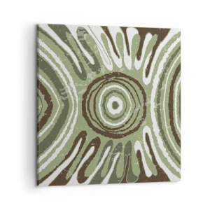 Tablou pe pânză - Explozie de emoții - 50x50 cm