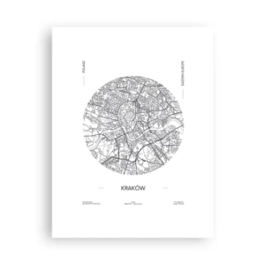 Poster - Anatomia Cracoviei - 30x40 cm