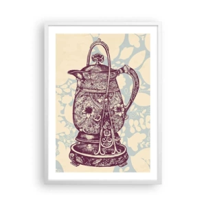 Poster în ramă albă - Frumusețea vieții de zi cu zi - 50x70 cm