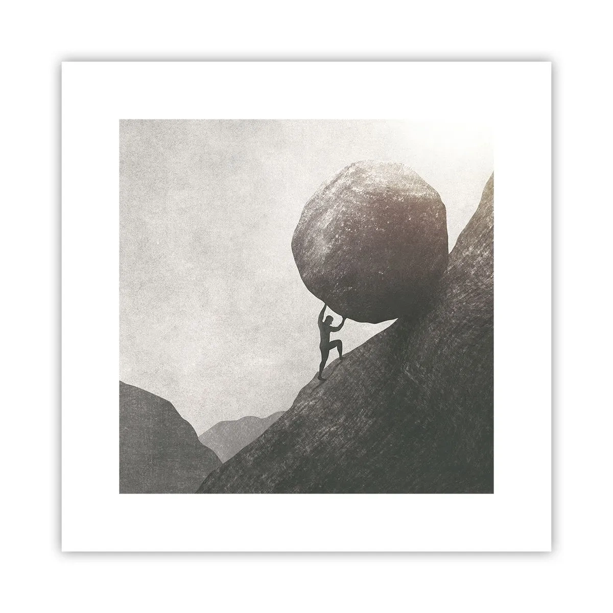 Poster - Cred, în ciuda așteptărilor - 30x30 cm