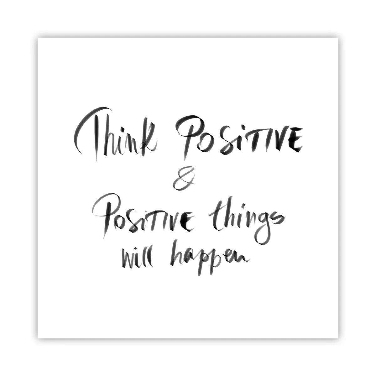 Poster - Cum să trăim bine? - 50x50 cm