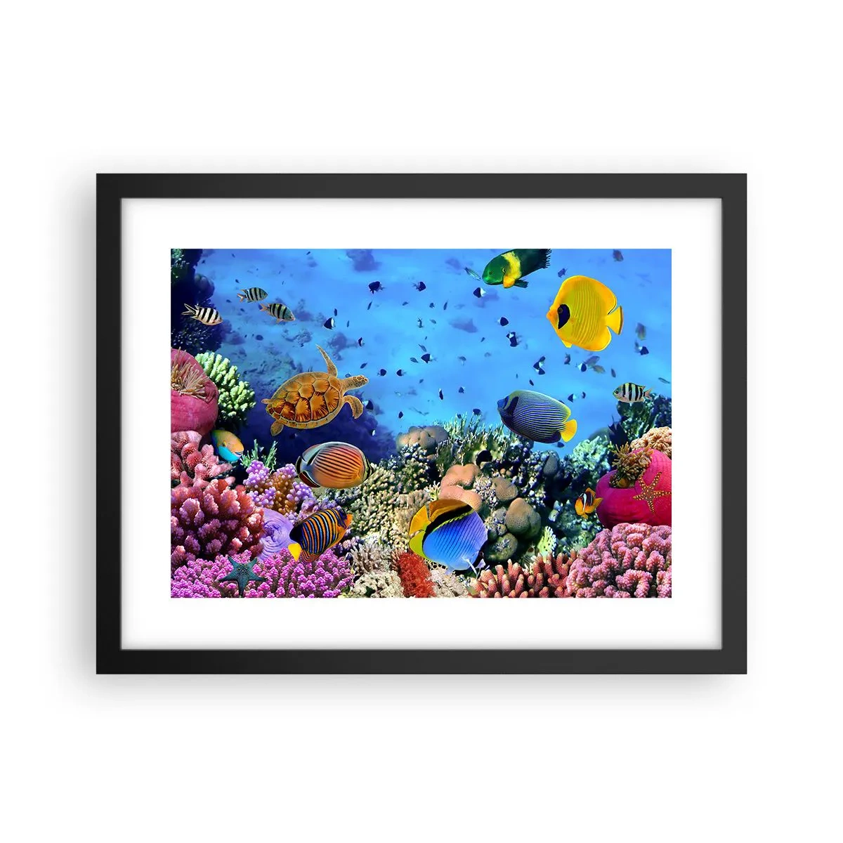 Poster în ramă neagră - Și ce știm noi despre viață... - 40x30 cm