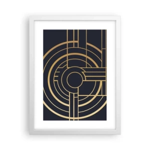 Poster în ramă albă - Întoarcerea lucrurilor - 30x40 cm