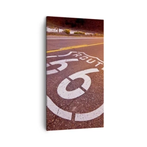 Tablou pe pânză - Celebrul Route 66 - 45x80 cm